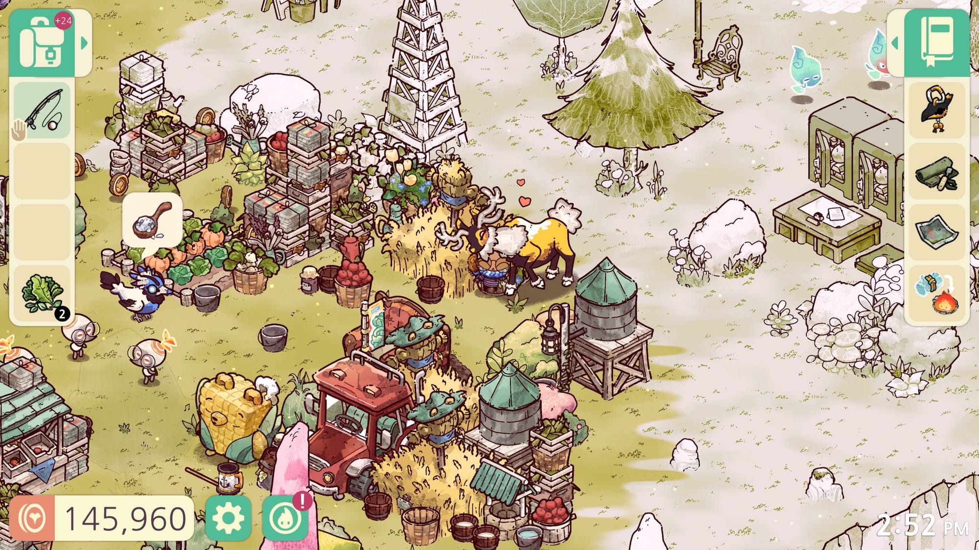 A scene from the game Cozy Grove