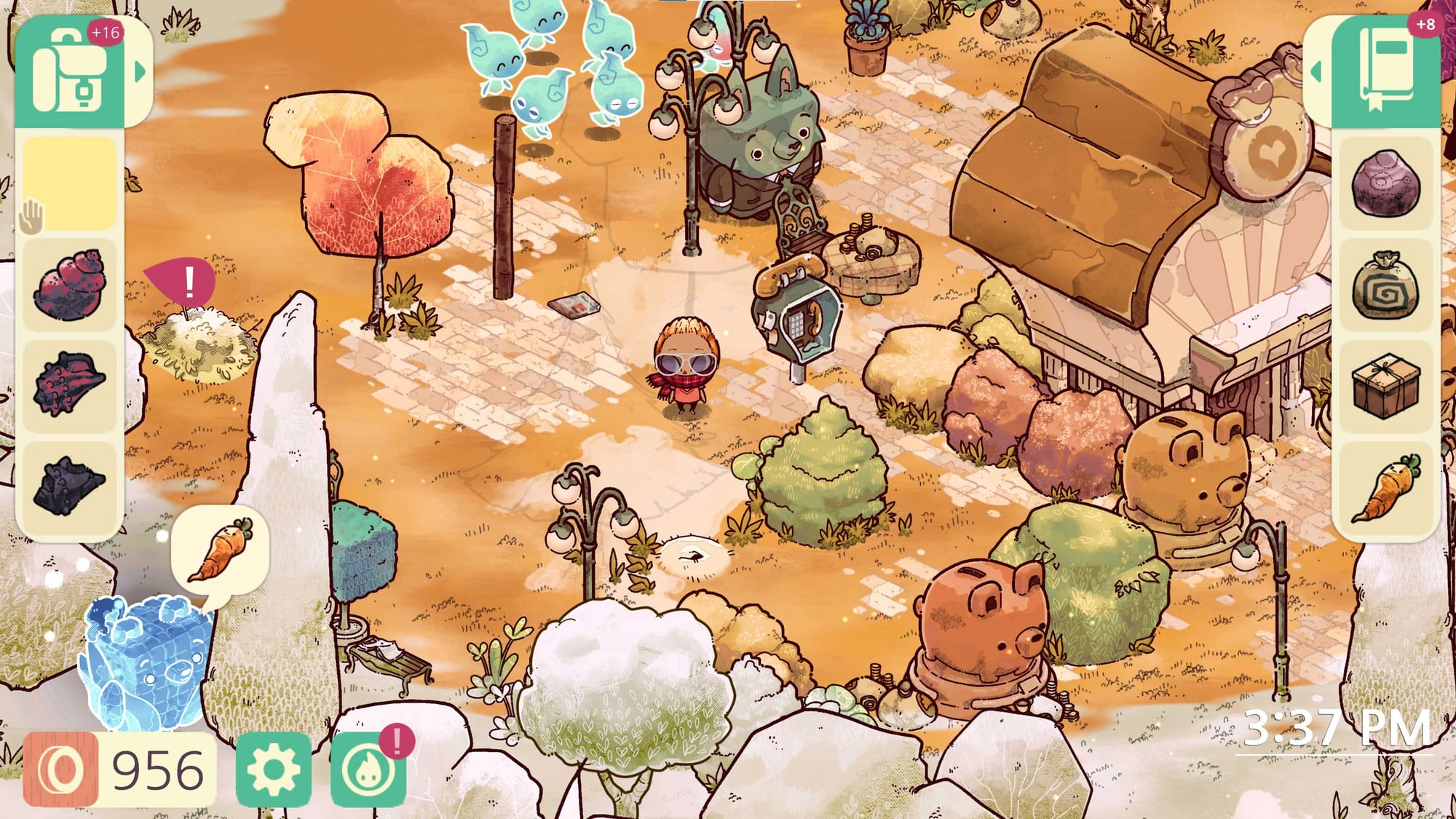 A character in the game Cozy Grove