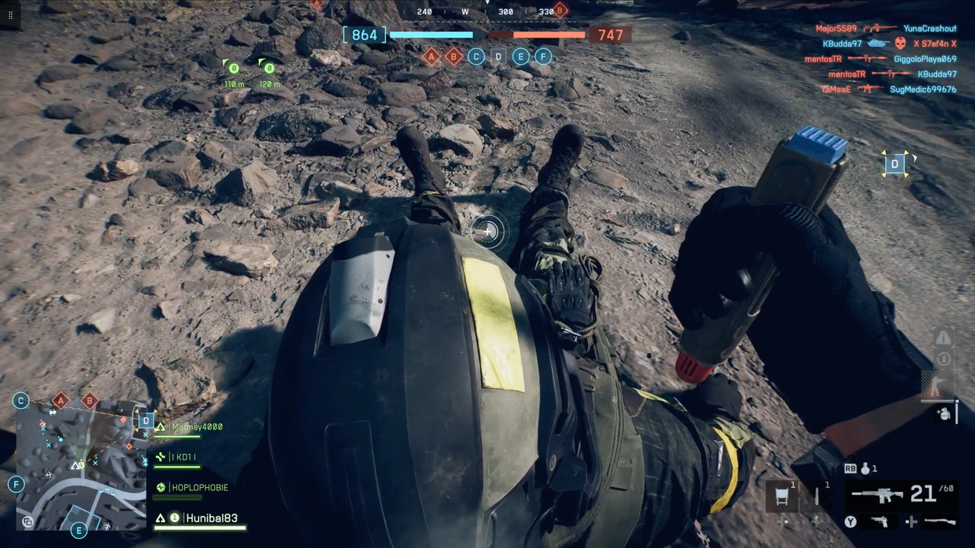 Medic in Battlefield 6 revives teammate